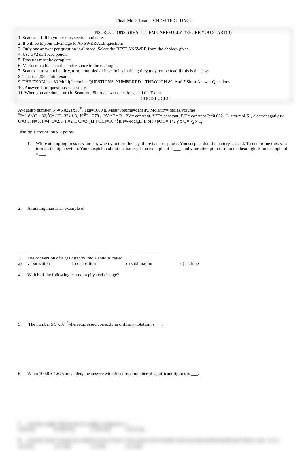 Final  Mock Exam    CHEM 110G     DACC.pdf_dny8i3urlxp_page1