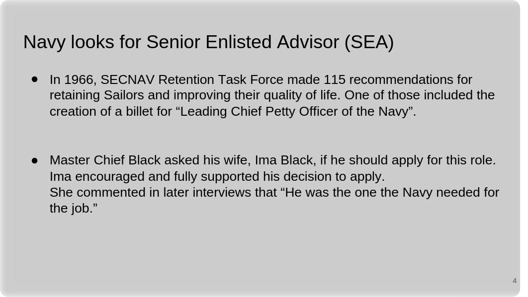 Selectee-driven Training_ History of Delbert Black.pptx_dnycc0xj8kb_page4