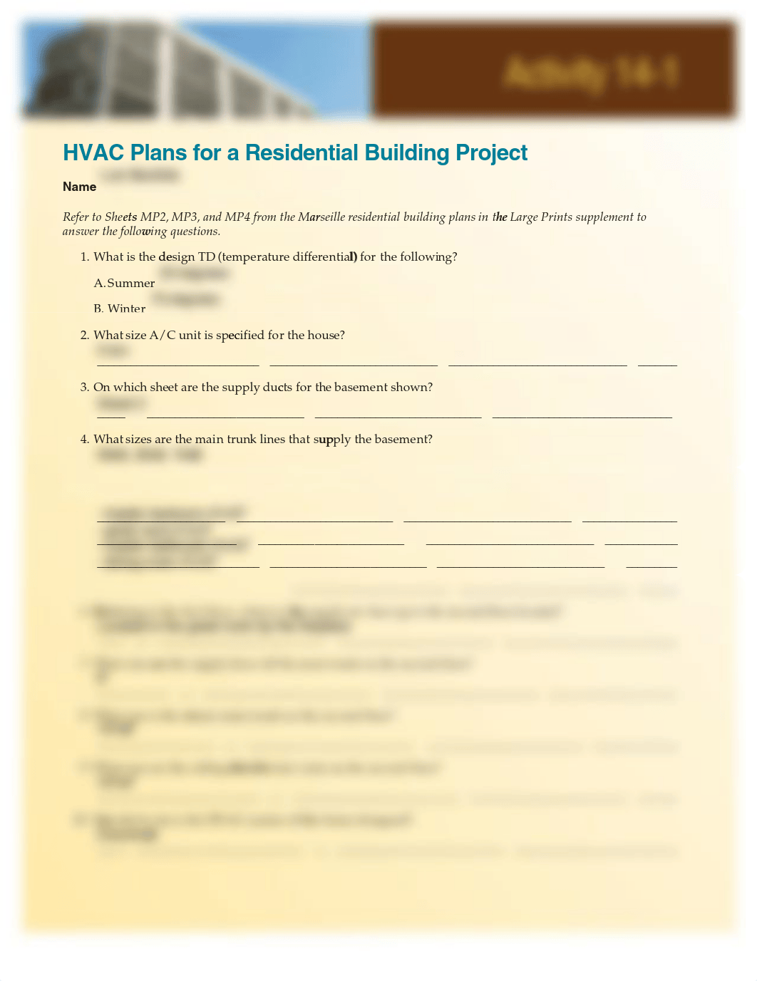 14-1 HVAC Plans for a Residential Building Project.pdf_dnyebjce2tt_page1