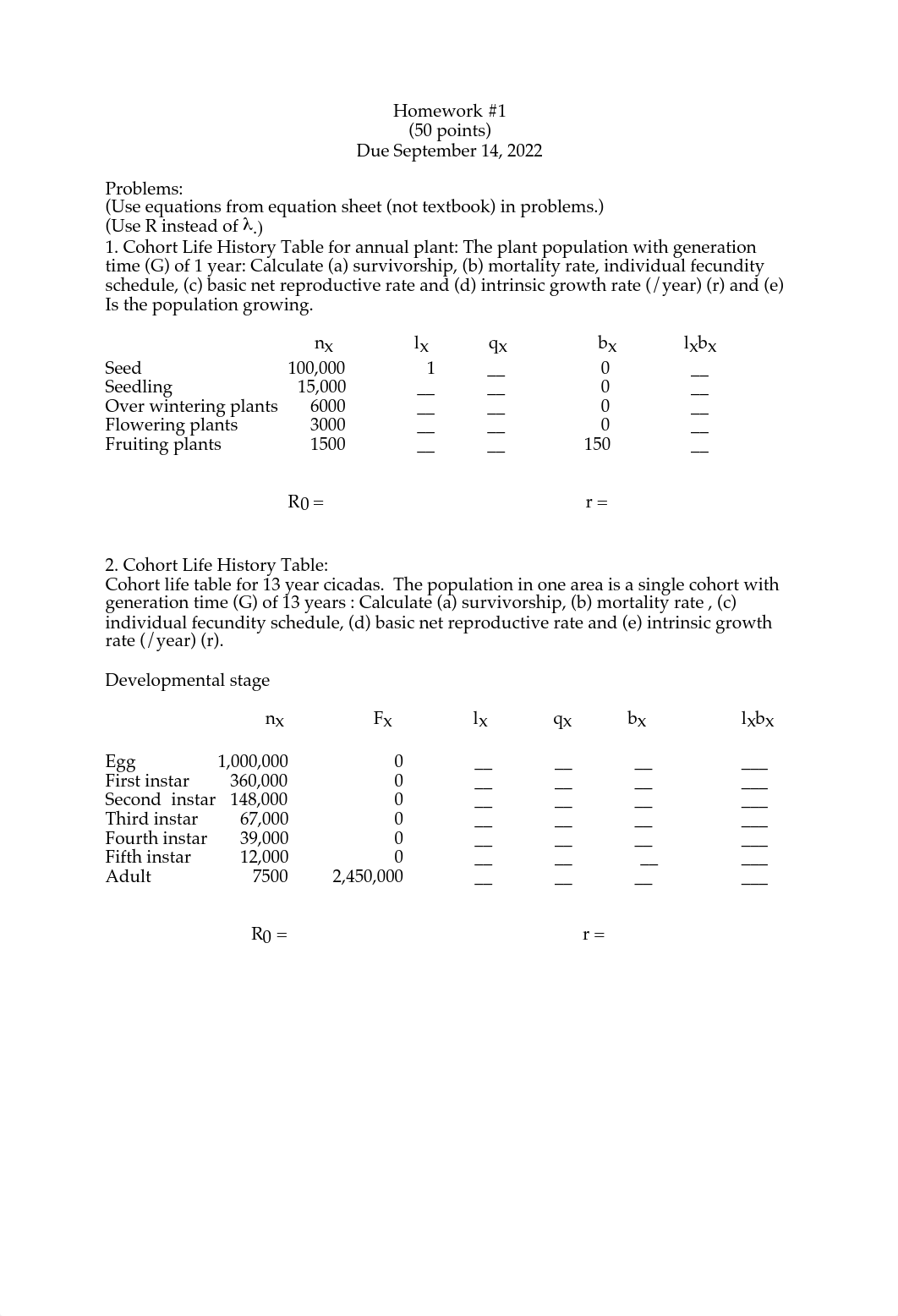 Ecology Homework 1 Due Sep 14.pdf_dnyk5uomf7i_page1