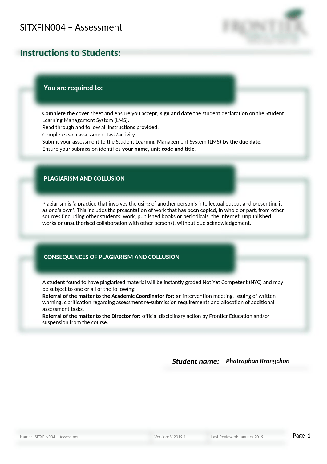 SITXFIN004 - Prepare and monitor budgets - Assessment V.2019.1 (1) (1) (1).docx_dnypc0jk416_page2