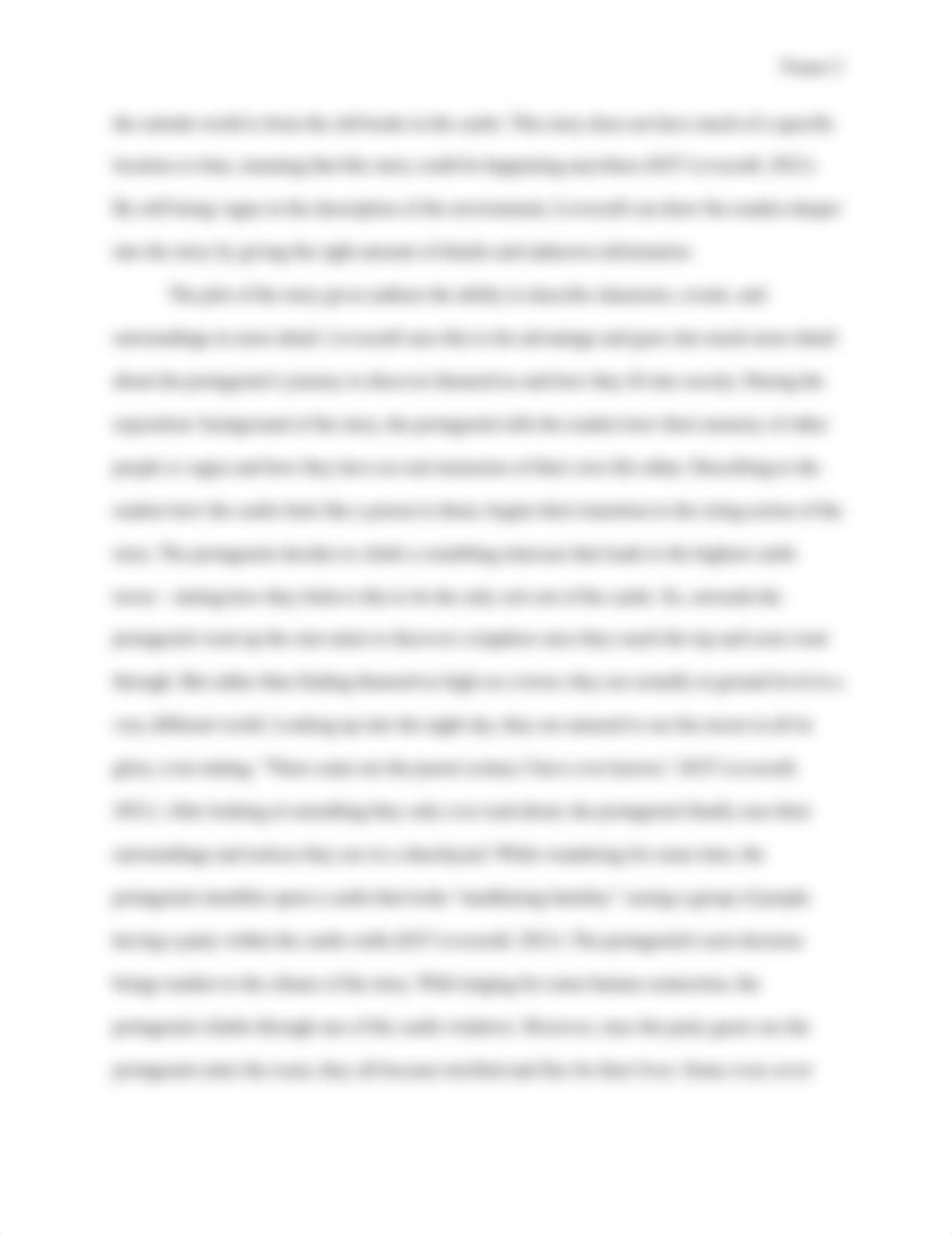 The Ousider by H.P. Lovecraft story analysis essay.docx_dnyqk327l1e_page2