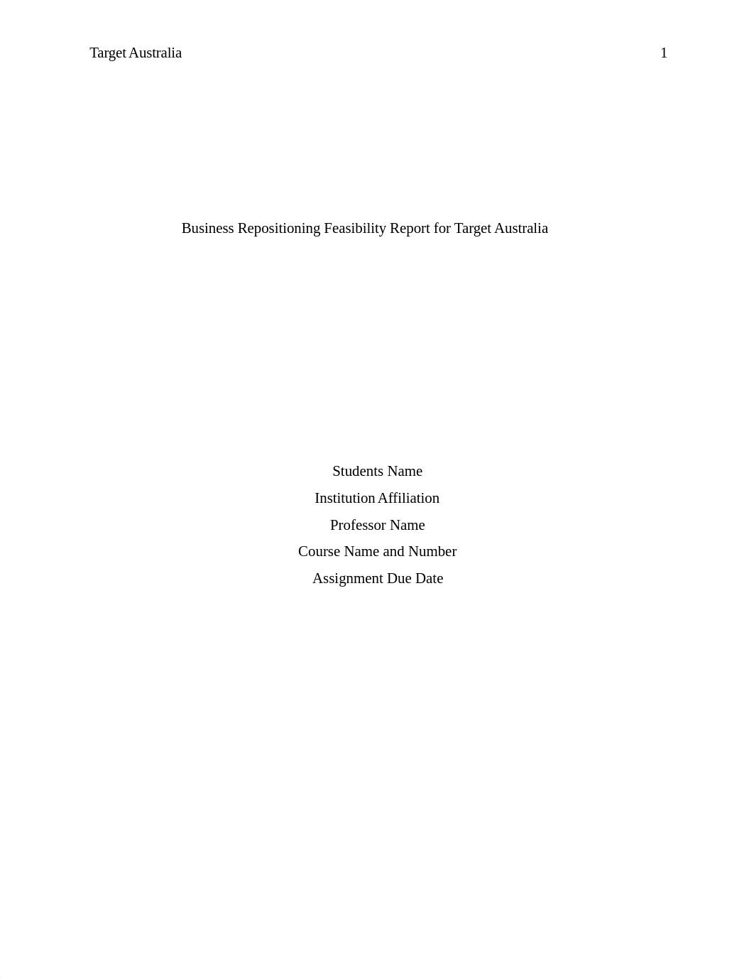 Business Repositioning Feasibility Report for Target Australia.edited.docx_dnyv6hkjhv8_page1