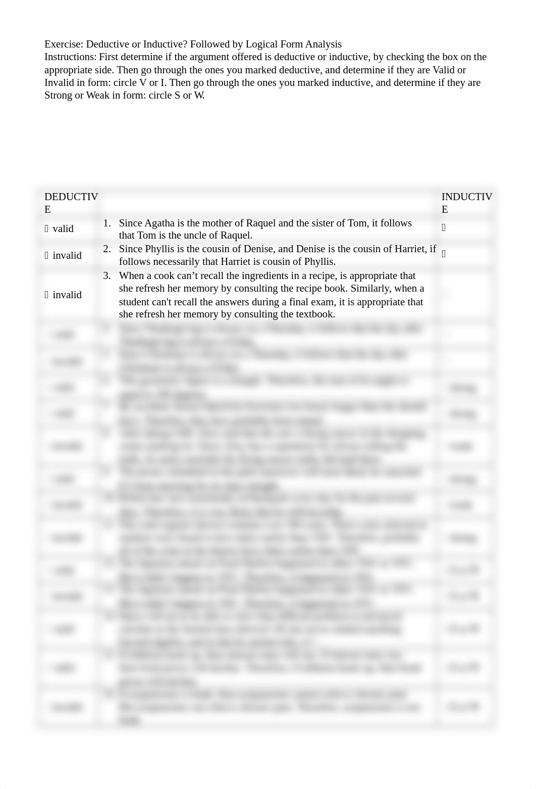 Exercise Deductive or Inductive Valid Invalid Strong Weak.docx_dnz6ukvj2ii_page1