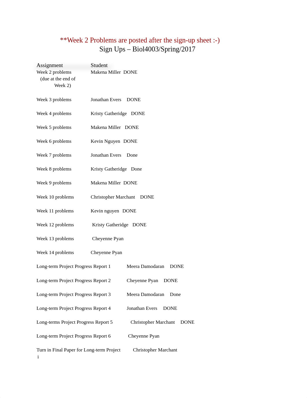 Sign Ups & Problem Sets - Biol4003/Spring/2014 (Recovered).docx_dnzccewrix6_page1