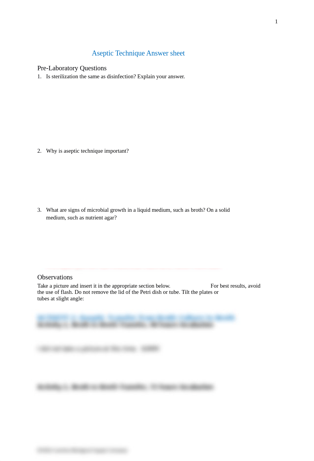 Aseptic Technique answer sheet (1).docx_dnzpgasb57h_page1
