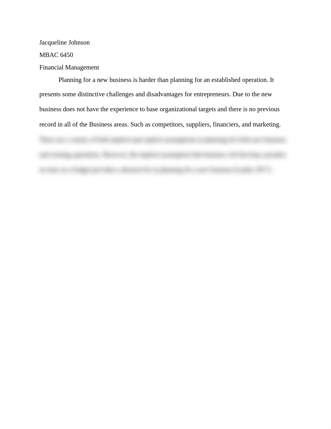 Financial Management#2 Participation and discussion question for MBAC6450.docx_dnzwb1gxxpc_page1