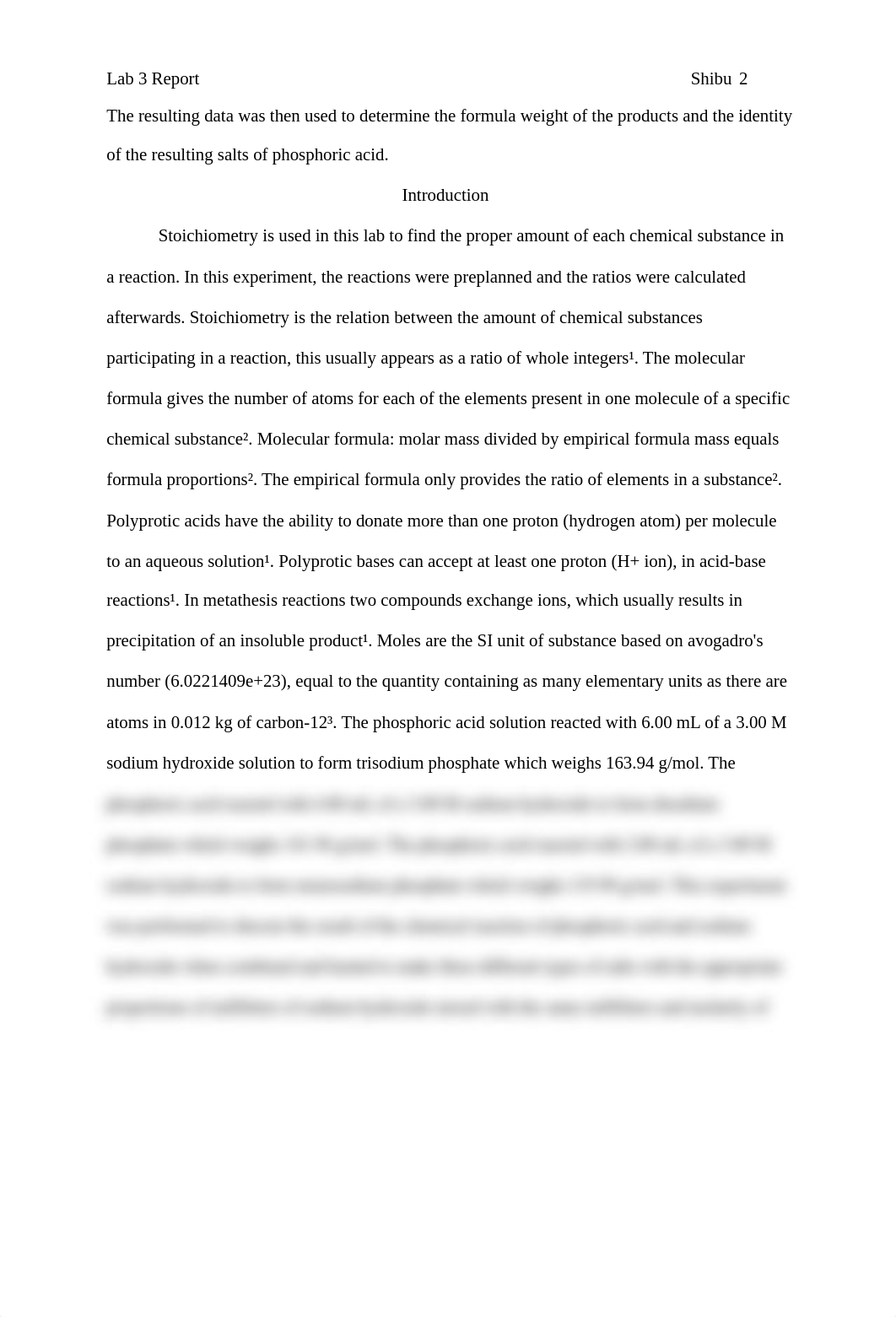 Lab 3 - Stoichiometric Reactions with Phosphoric Acid Report by Dan Shibu.docx_dnzwsieq5lf_page2