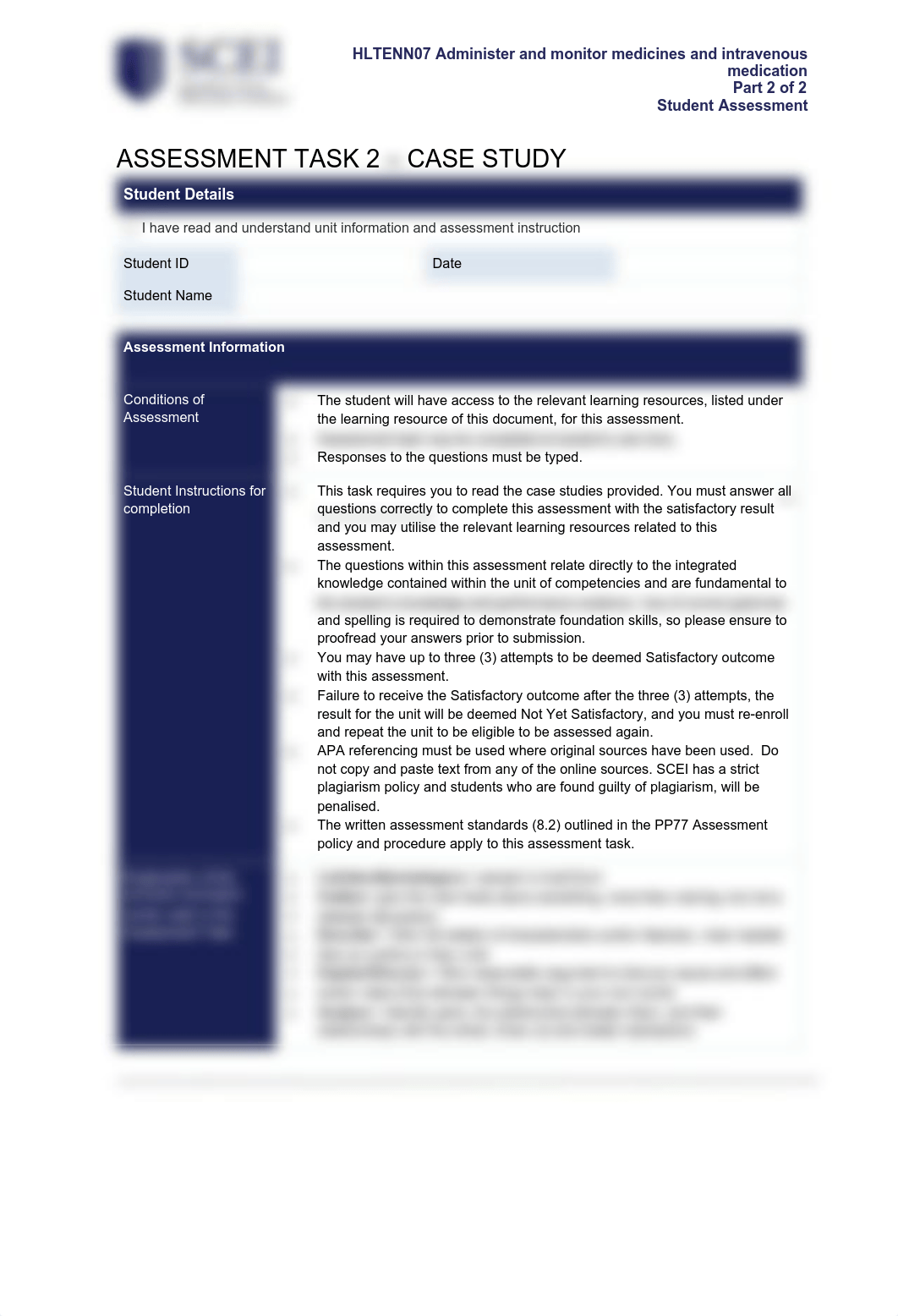 HLTENN007 Student Assessment Task 2 Case Study.pdf_dnzzr7lg6kd_page1