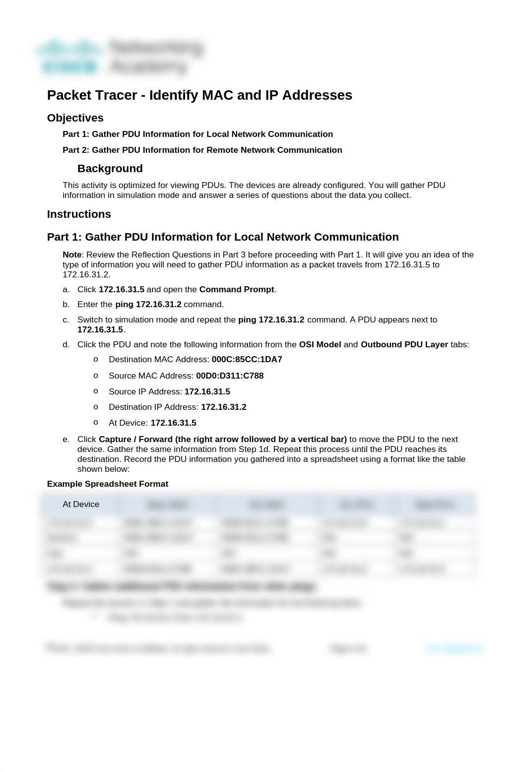 9.1.3 Packet Tracer - Identify MAC and IP Addresses.docx_do0tsrzwbju_page1