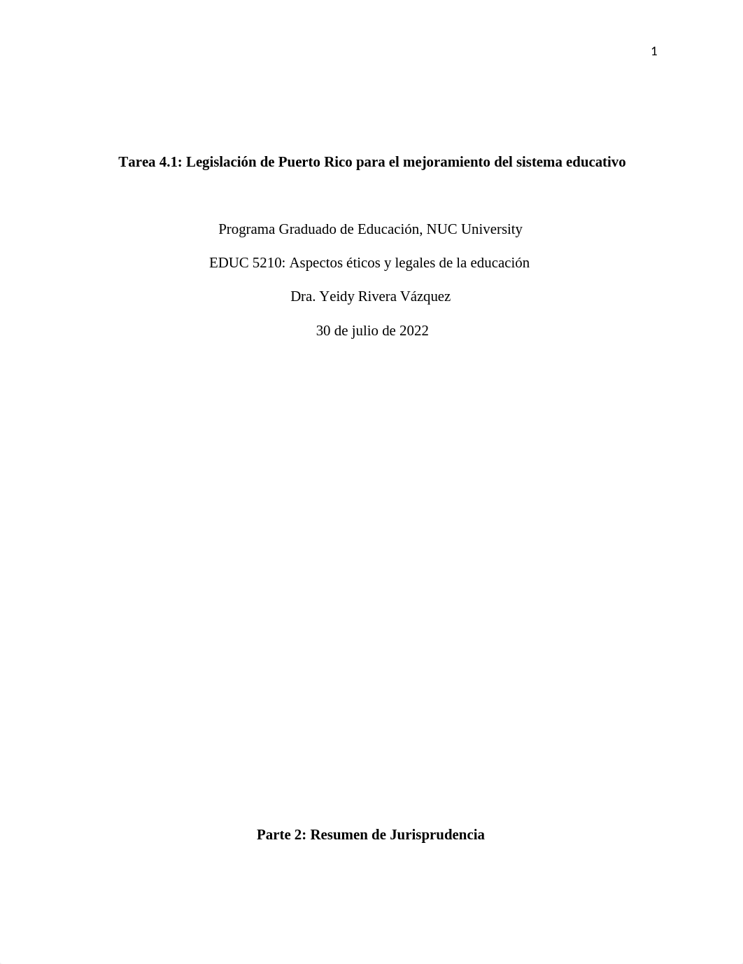 Tarea 4.1 Legislación de Puerto Rico para el mejoramiento del sistema educativo.docx_do1hax1rx4q_page1