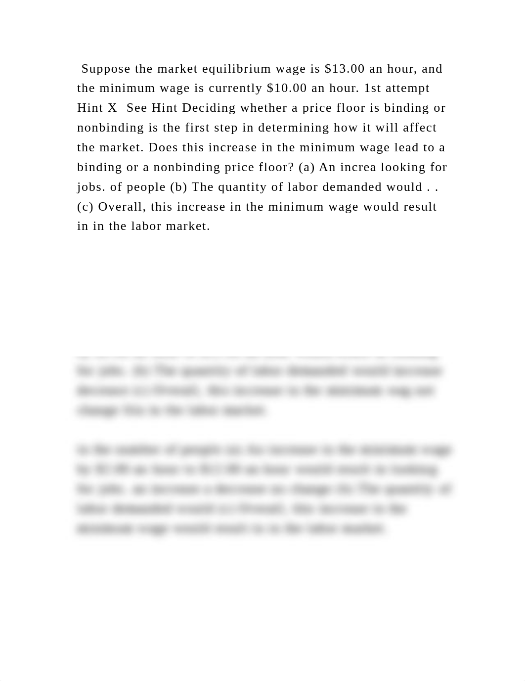 Suppose the market equilibrium wage is $13.00 an hour, and the minimu.docx_do1mus68c0u_page2