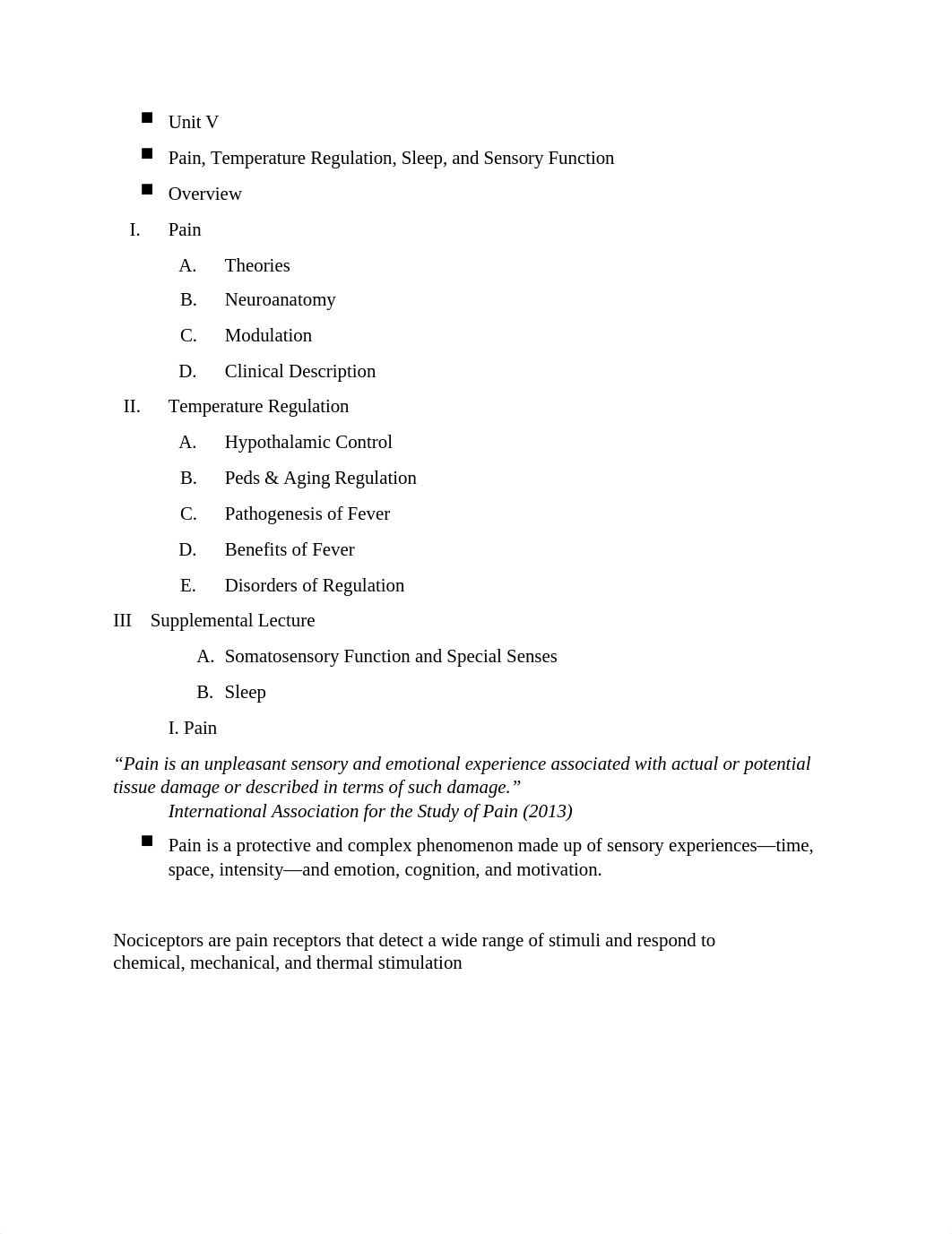 Pain, Thermoreg study guide.docx_do1p1z5nxtl_page1