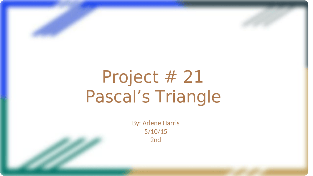 Project # 21  Pascal's Triangle_do1rtxlgupw_page1