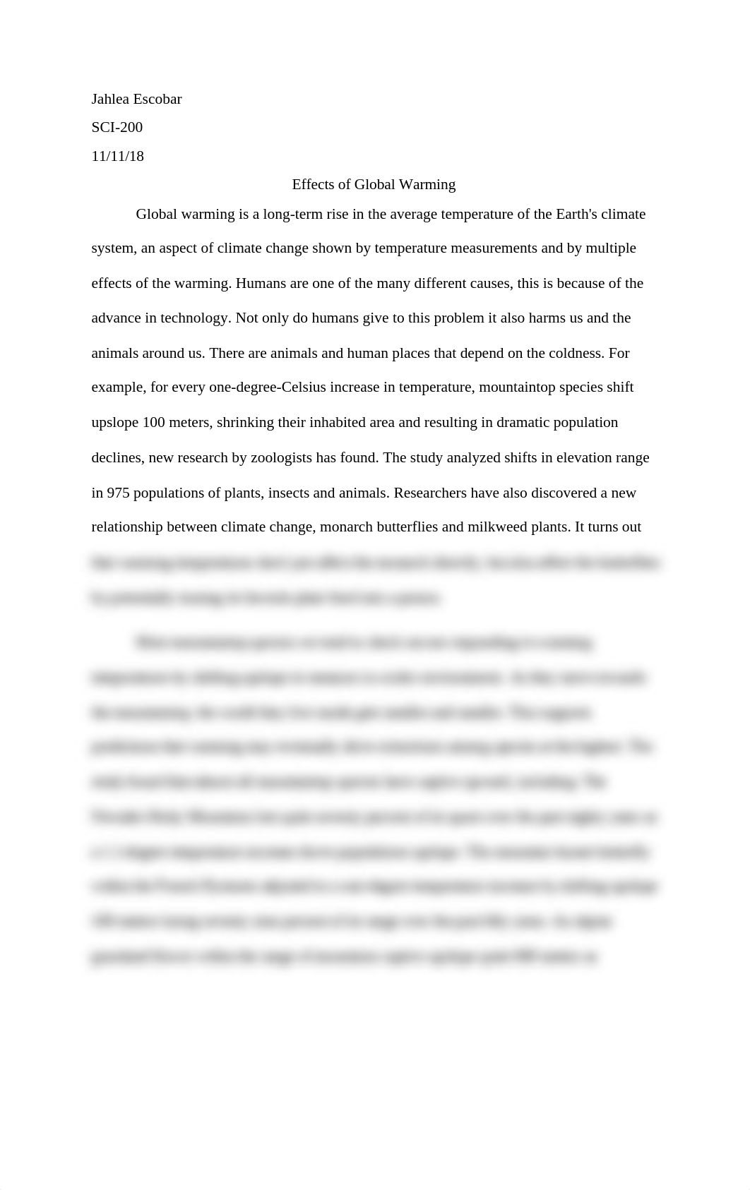 Effects of Global Warming Essay.docx_do1ulbnwrbe_page1