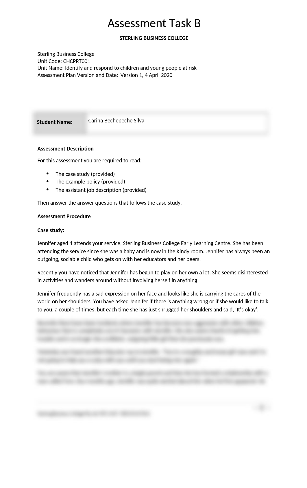 CHCPRT001  CARINA ASSESSMENT B (1).docx_do26c241nol_page2