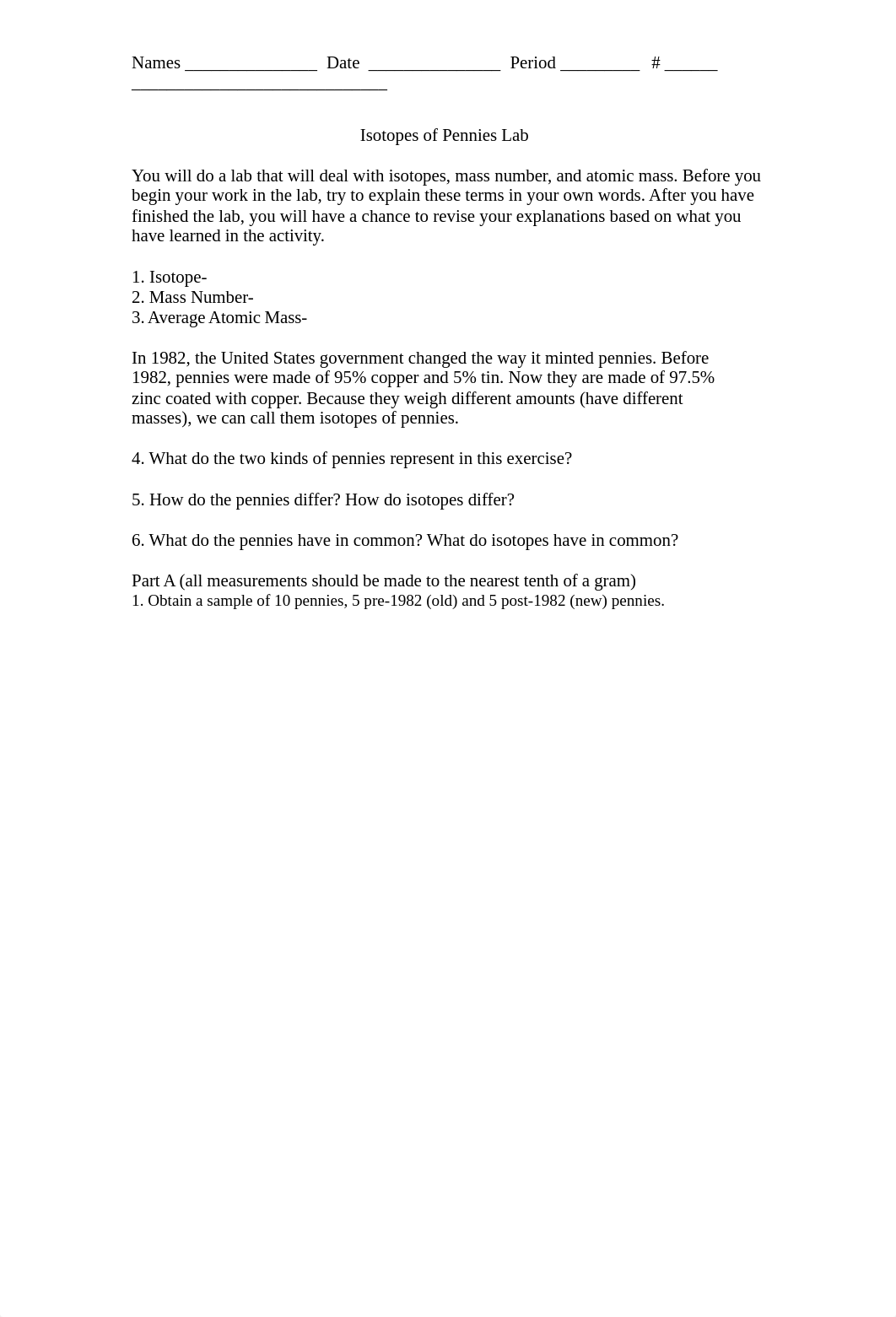 Isotopes of Pennies Lab.doc_do27rf182oc_page1