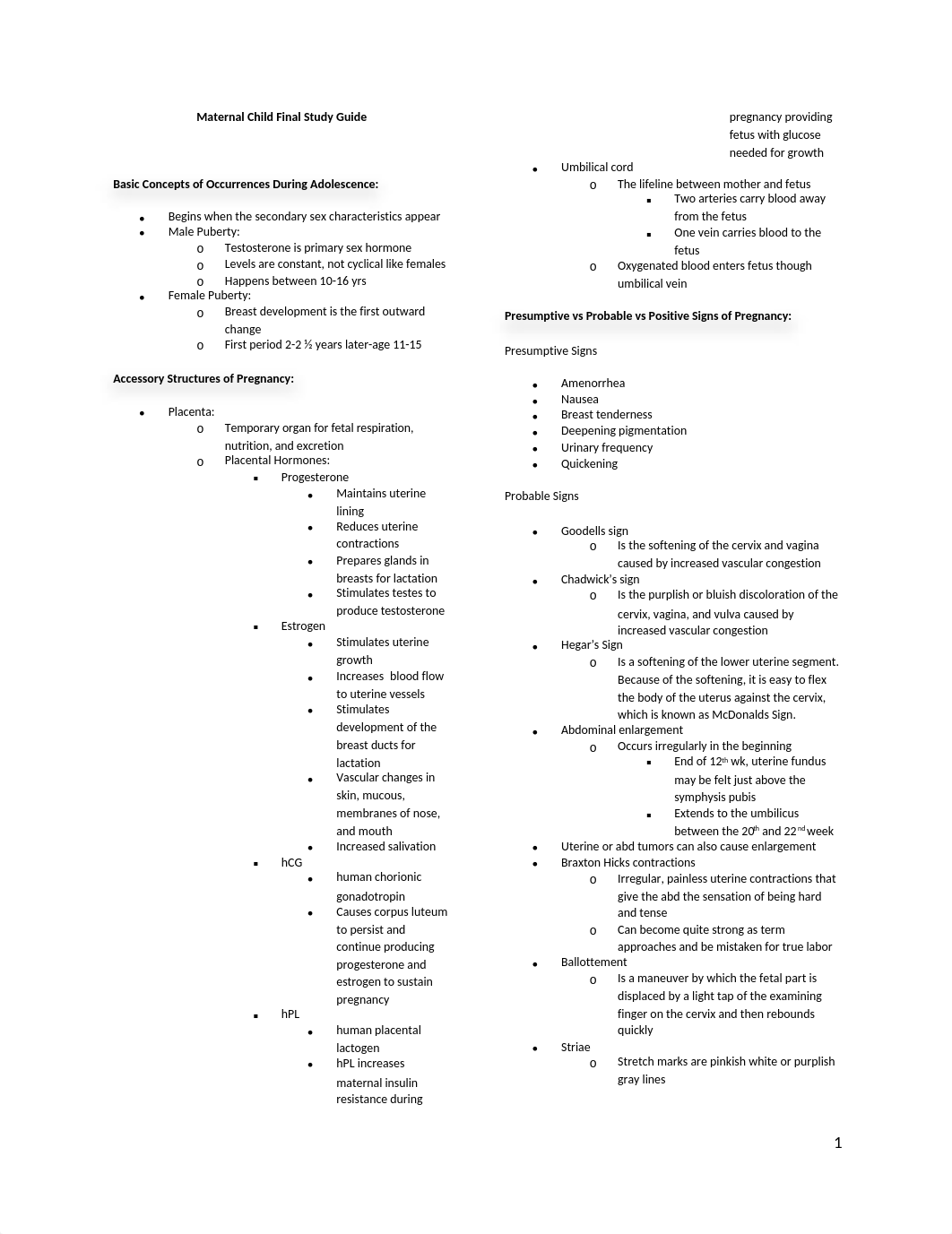 Final Study Guide Maternal_do2bhfg1lih_page1