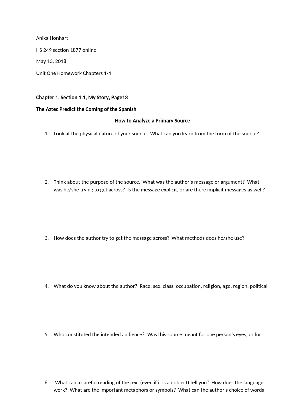 HS 249 Unit one homework.docx_do2dnoinost_page1