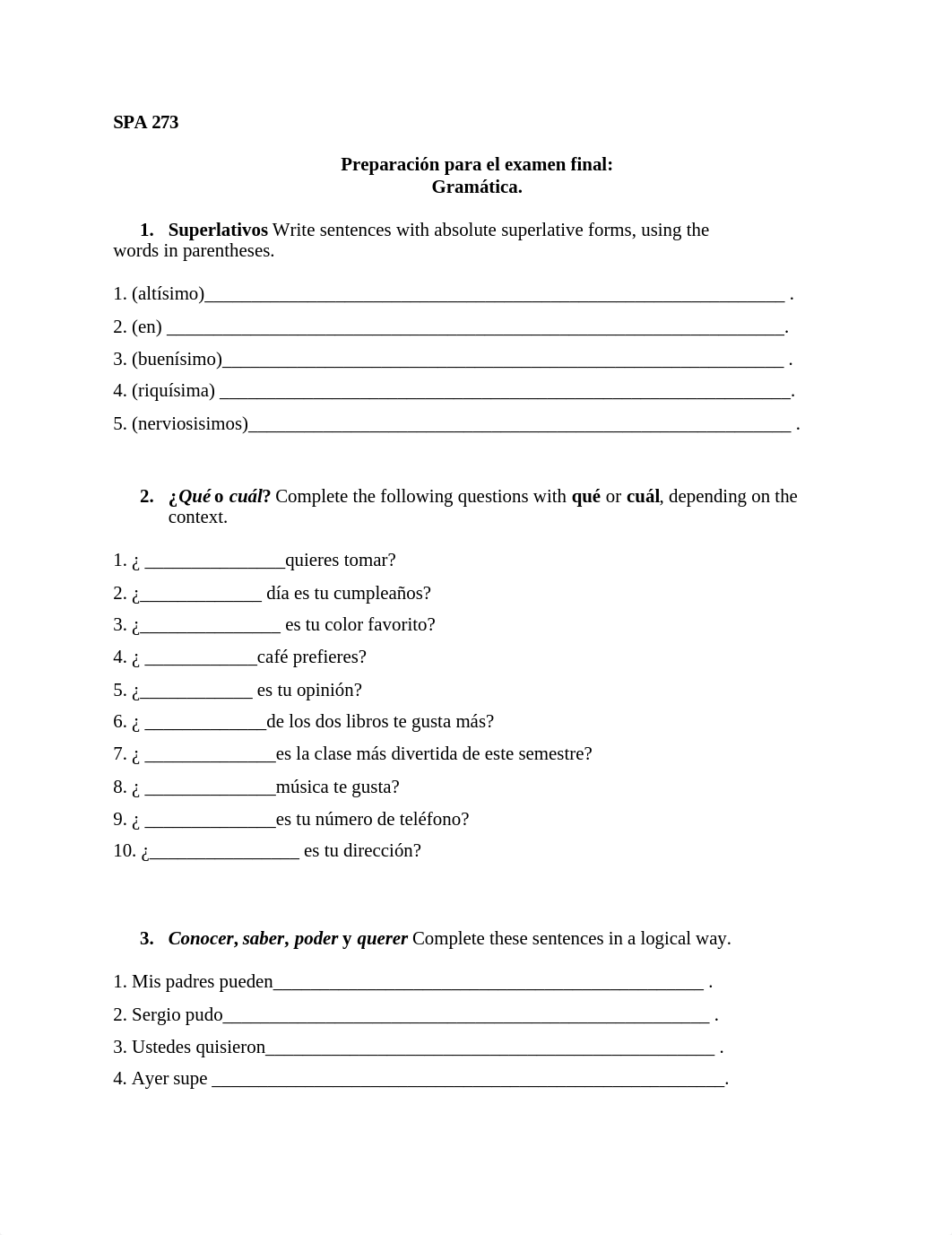 SPA 273 FINAL EXAM grammar practice 2.docx_do2kbfrn5rt_page1