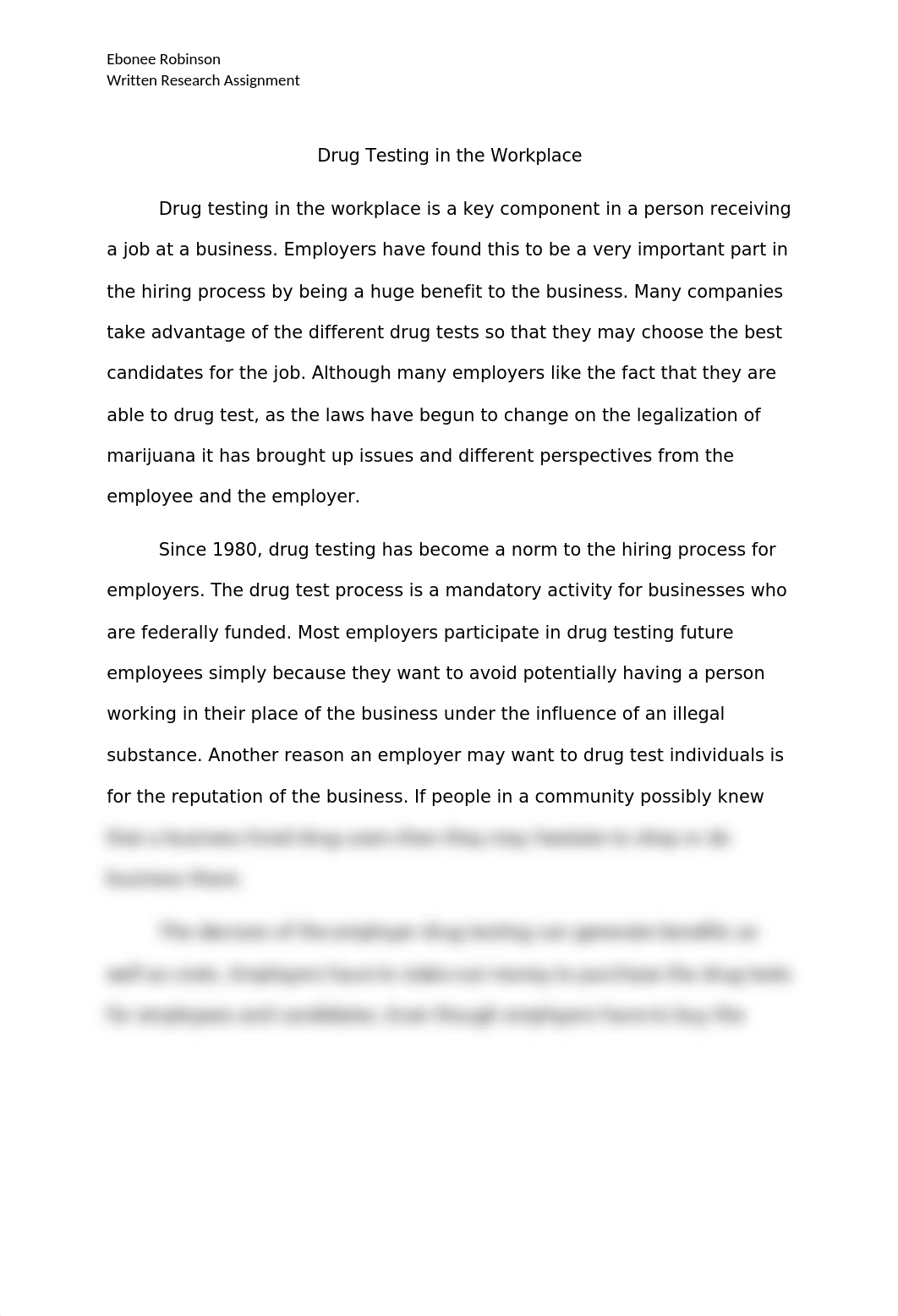 Drug Testing in the Workplace.docx_do328r4ccxp_page1