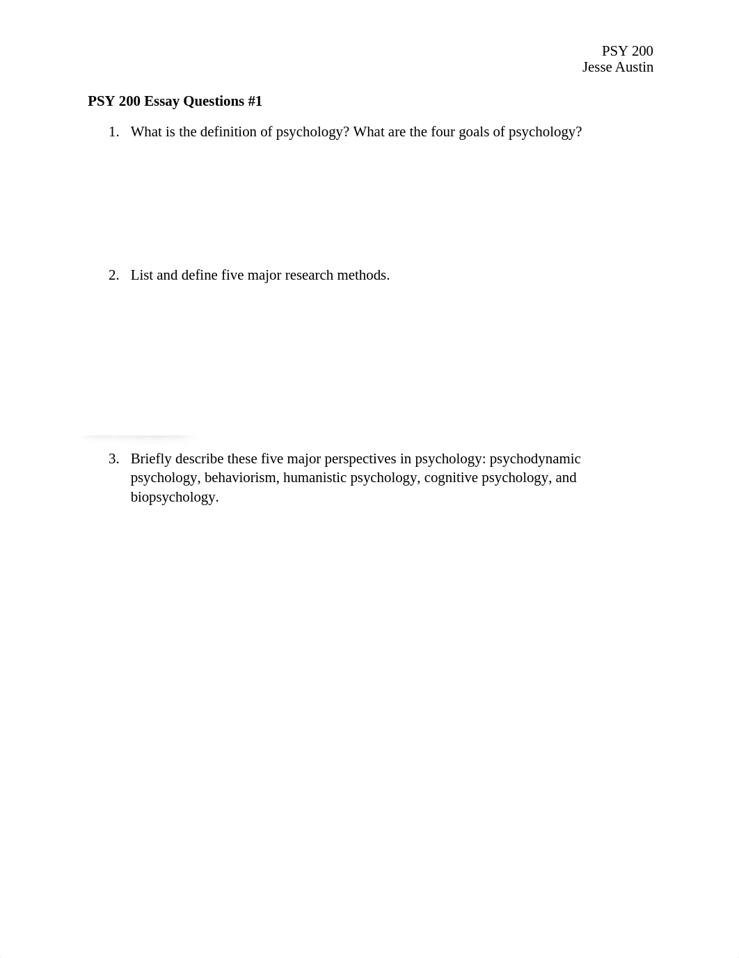 PSY 200 Essay Questions 1.docx_do33fgeyw1i_page1