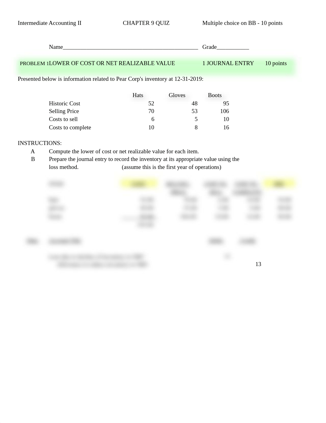 Chapter 9 Quiz.xlsx_do385b9m1c5_page1