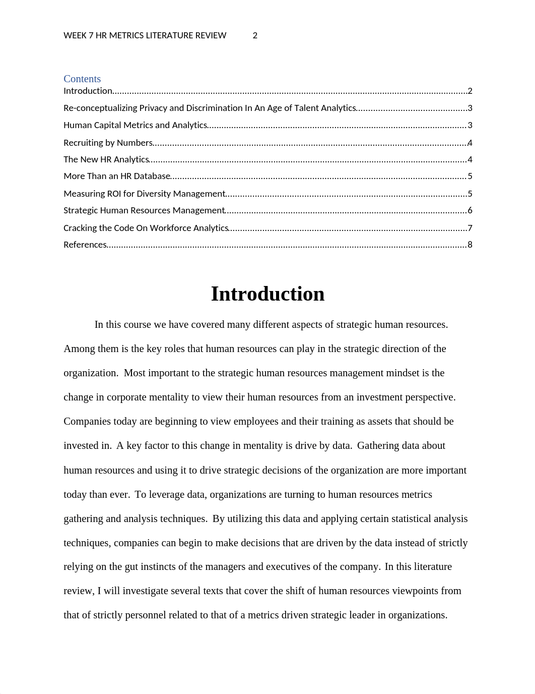 HRM591_Week7HRMetricsLiteratureReview_JZarzycki.docx_do3fpa9gy3t_page2