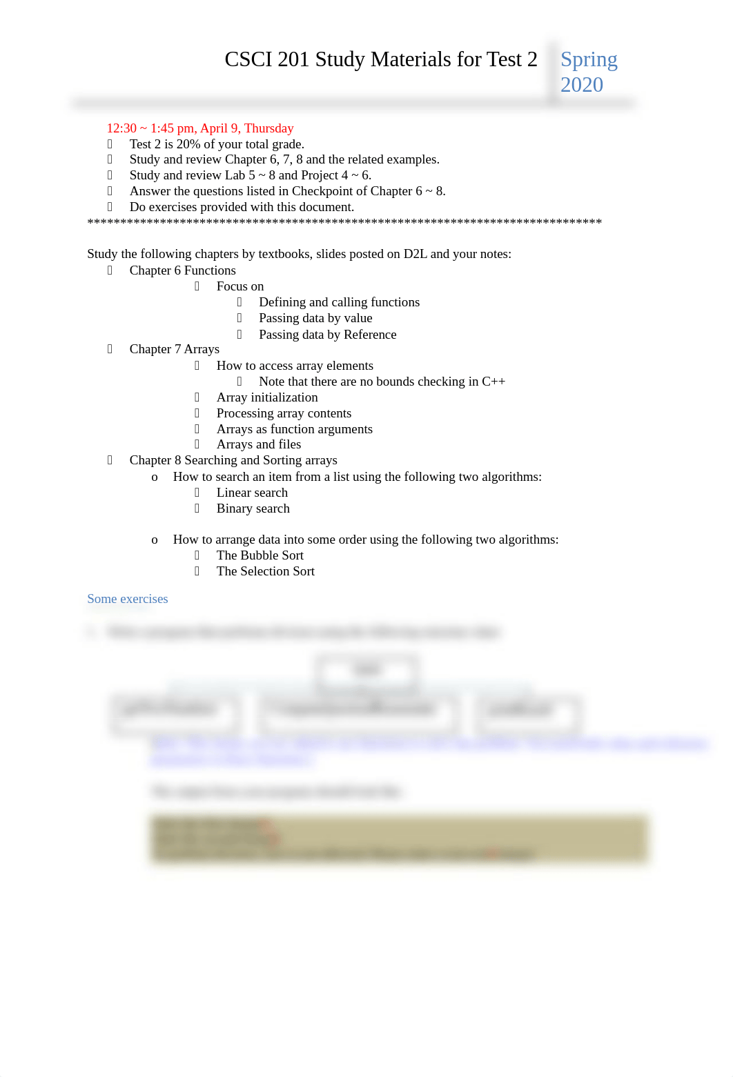 CSCI 201 - Study materials for Test2 - Spring 2020.docx_do3lo1jq6ug_page1