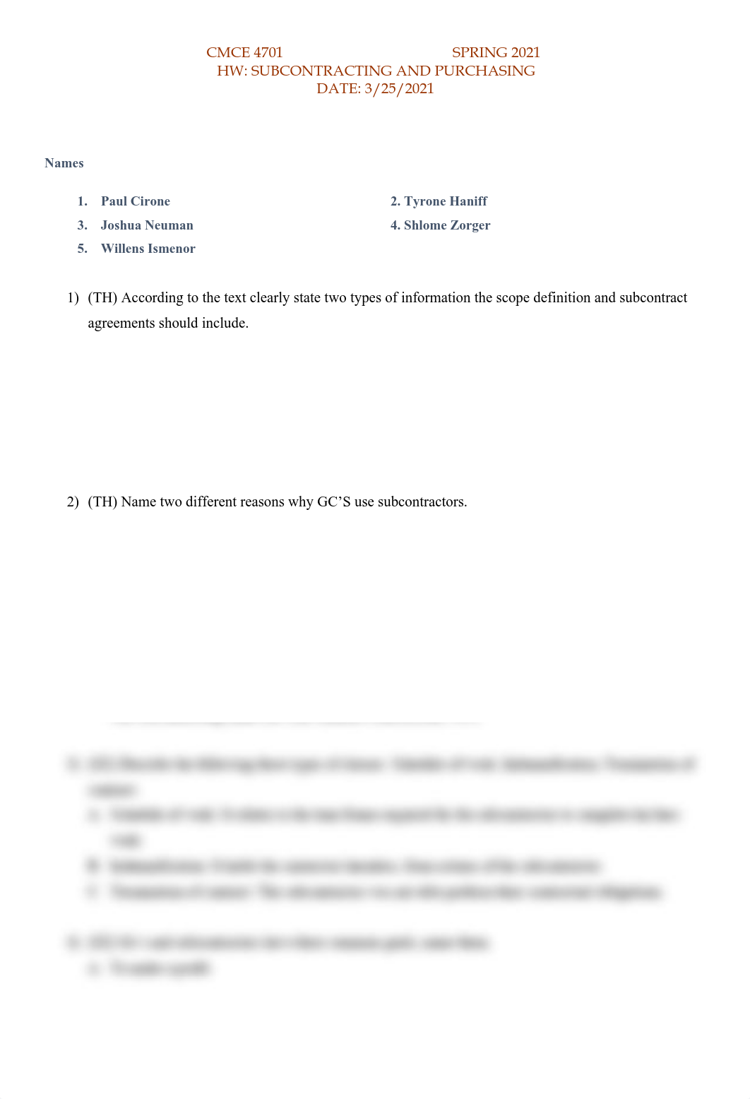 CMCE 4701 Spring 2021 - HW - Subcontracting and Purchasing - Neuman, Zorger, Cirone, Haniff, Ismenor_do3omyt2qle_page1