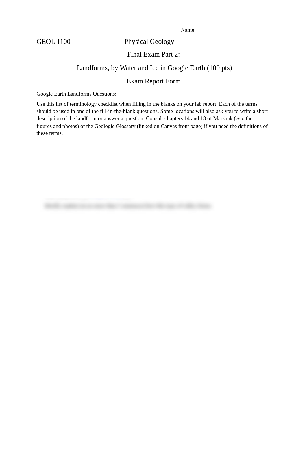Final Exam Pt 2 - Report, Landforms in Google Earth-2.docx_do3uk5w25bm_page1