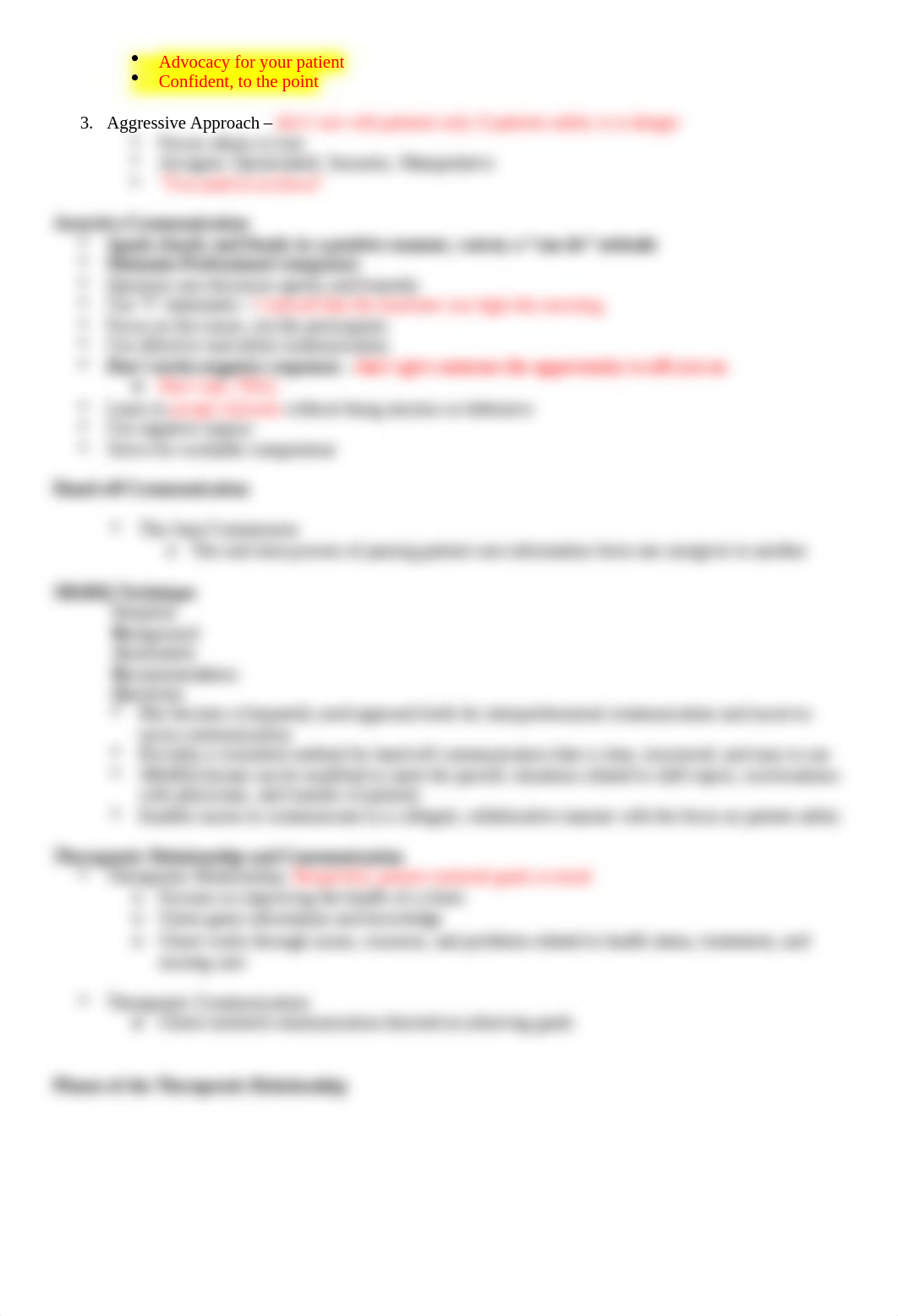 Student Outline - Communication and Therapeutic Relationships - Seminar.docx_do468rjzb3q_page3