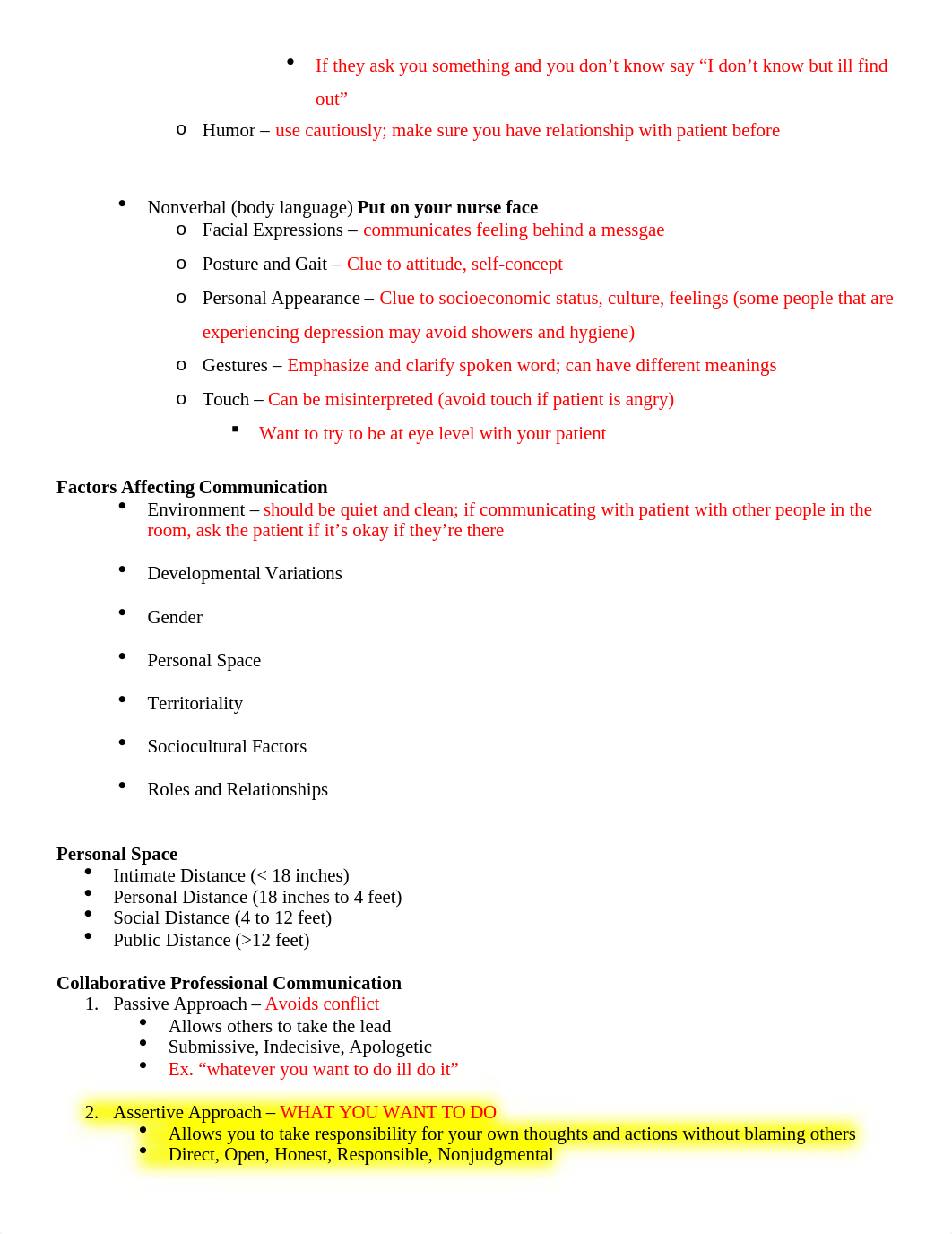 Student Outline - Communication and Therapeutic Relationships - Seminar.docx_do468rjzb3q_page2