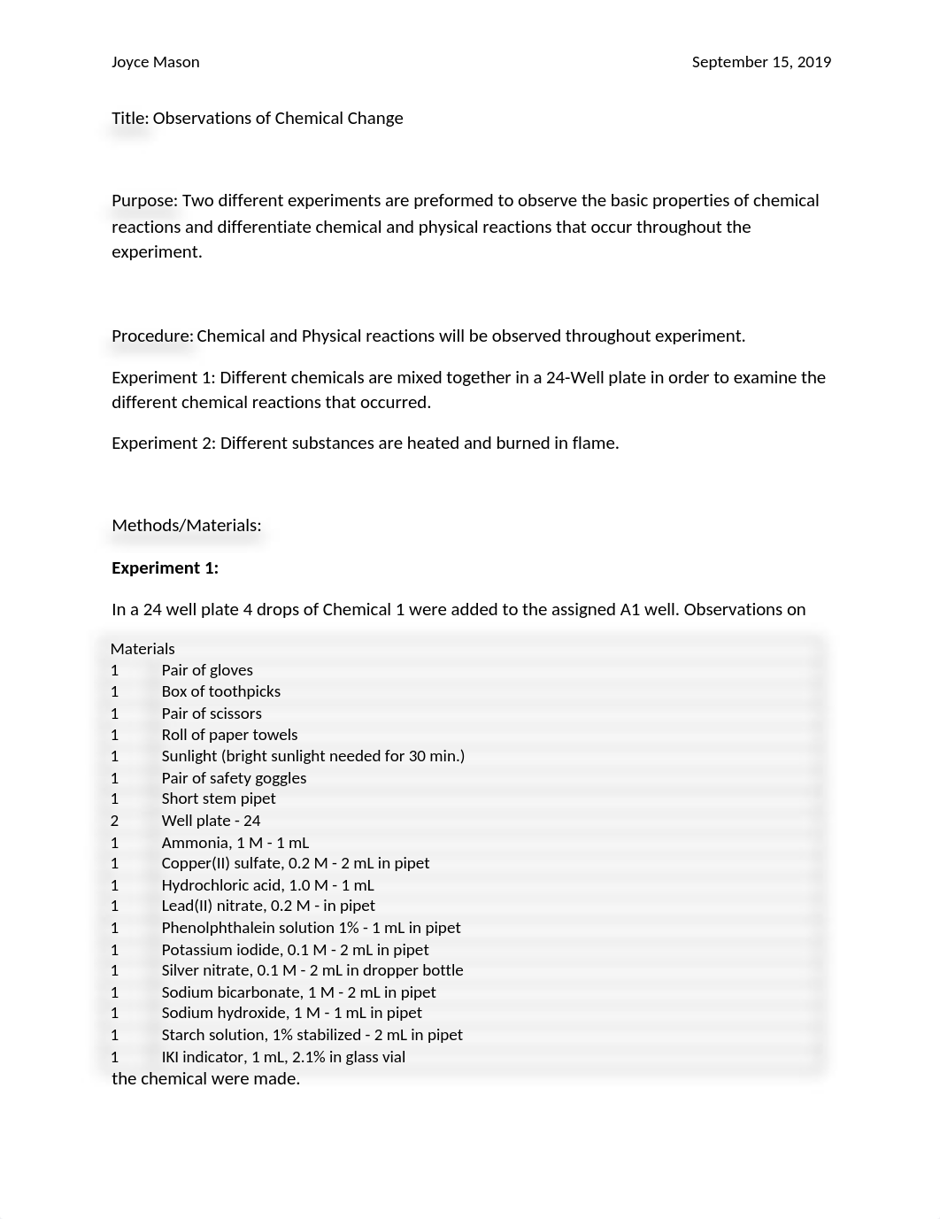 Observations of Chemical Change.docx_do495dmaev1_page1