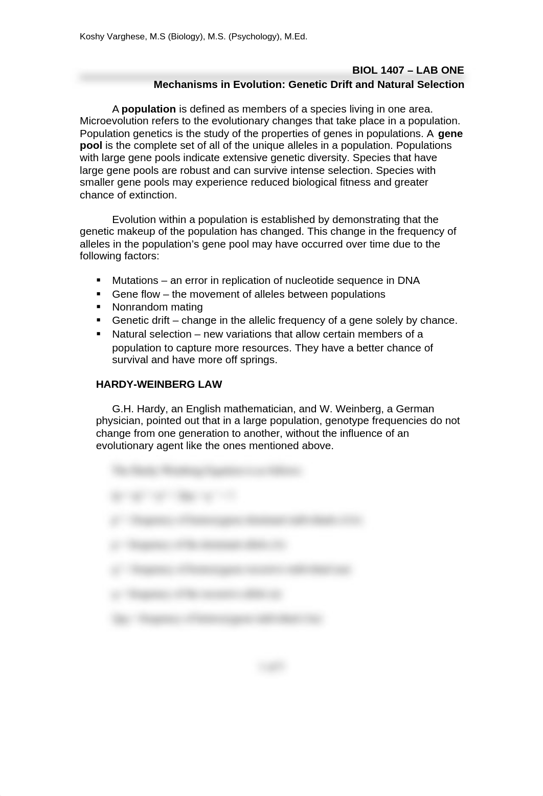 Lab 1- Mechanisms of Evolution .docx_do4eqr9sbzy_page1