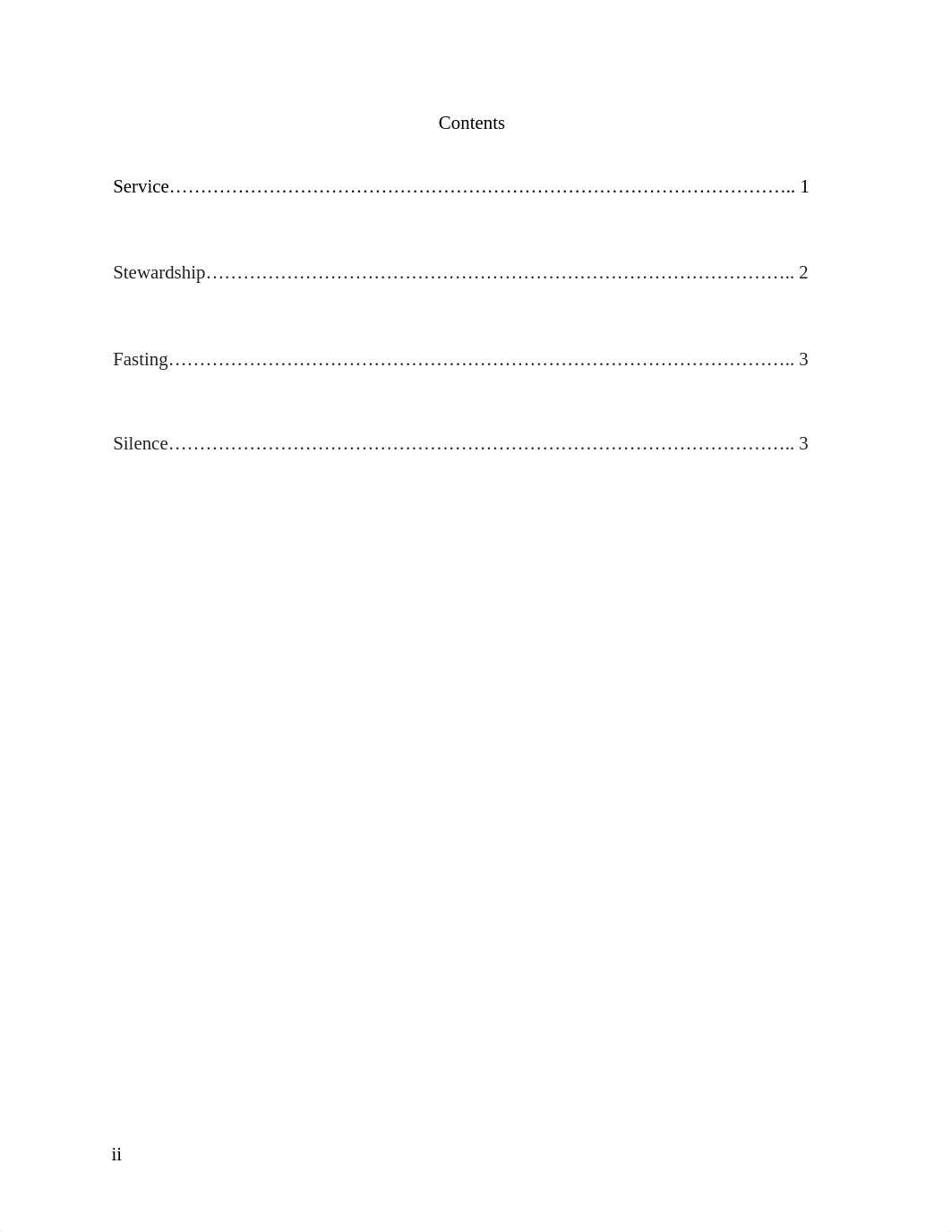 Student's Log: Service, Stewardship, Fasting, and Silence Assignment .docx_do4j17lvjcc_page2