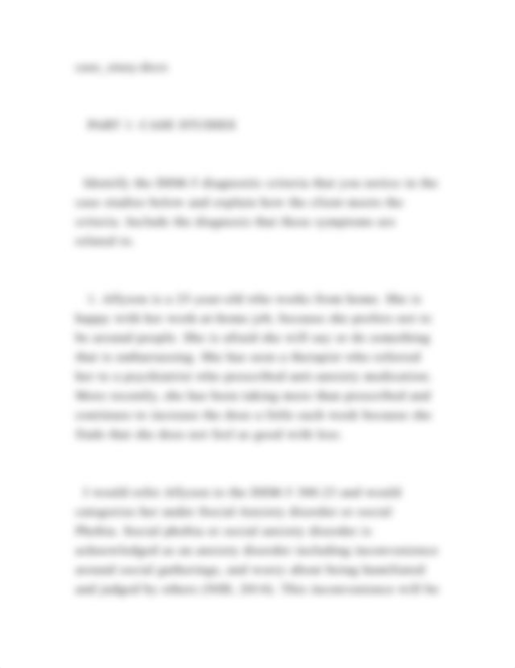 Part 1 Case Studies    Identify the DSM-5 diagnostic cr.docx_do4w9663gfh_page5