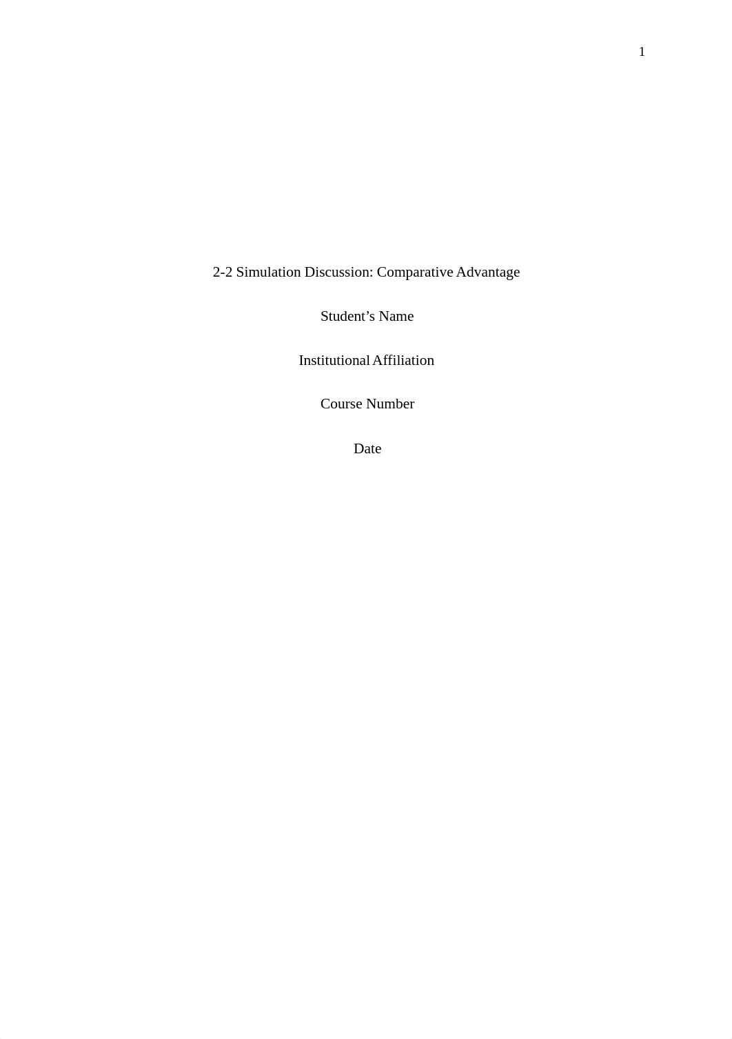 2-2 Simulation Discussion- Comparative Advantage.docx_do4xyhuic4d_page1