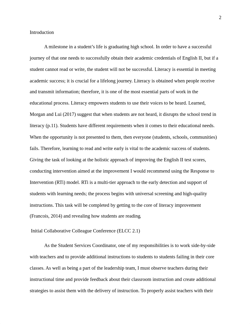 EL 699 Impact on P-12 Student Learning-Instructional Leadership.docx_do54hxkequt_page2