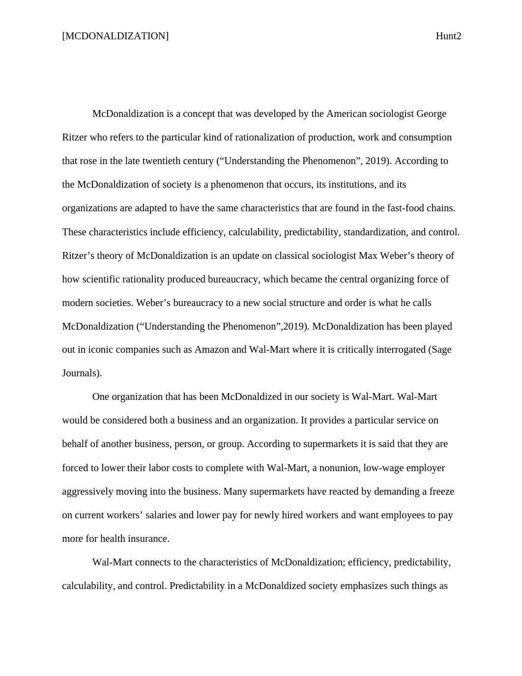 McDonaldization Paper.docx_do5640swldz_page2