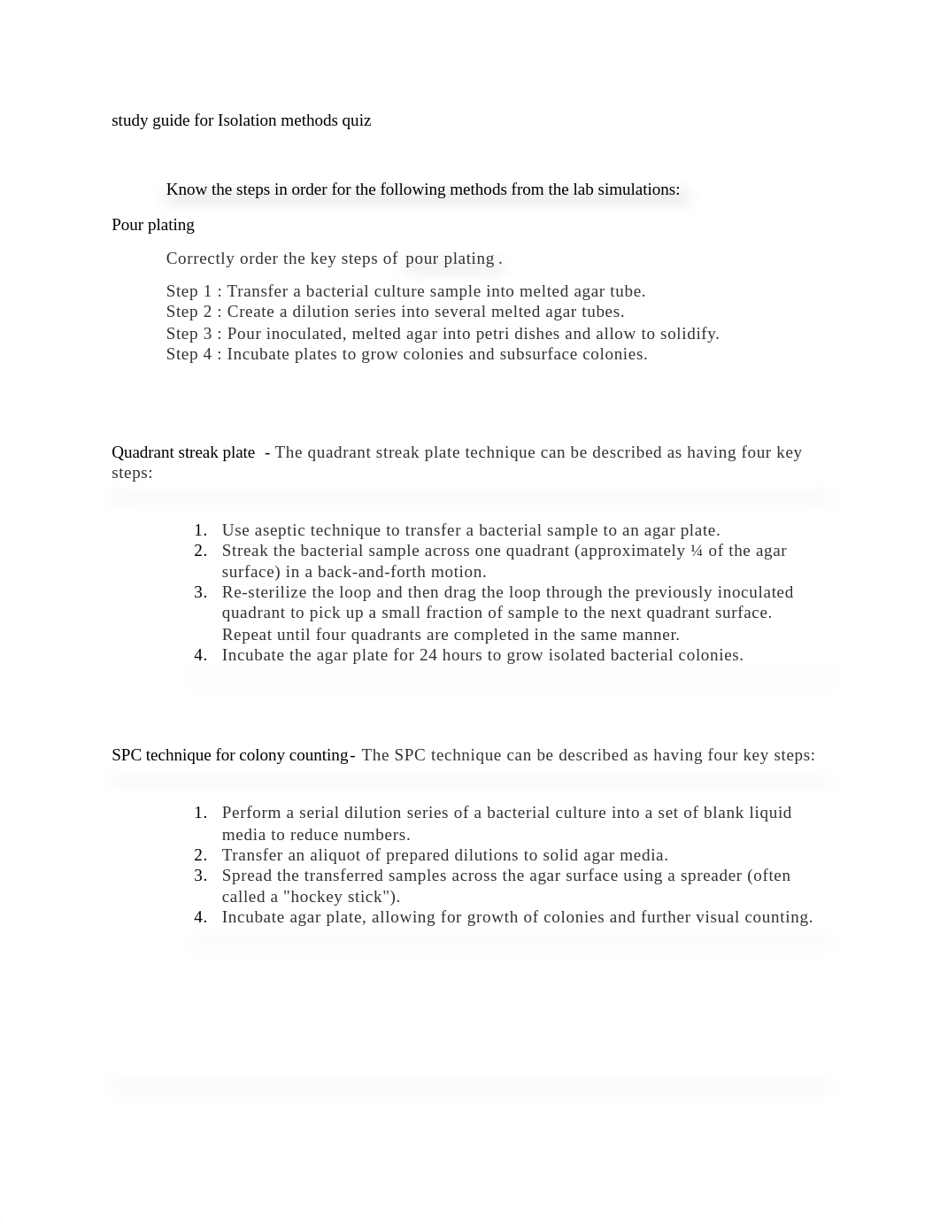 Isolation methods quiz study guide.docx_do5m0tpl0dh_page1