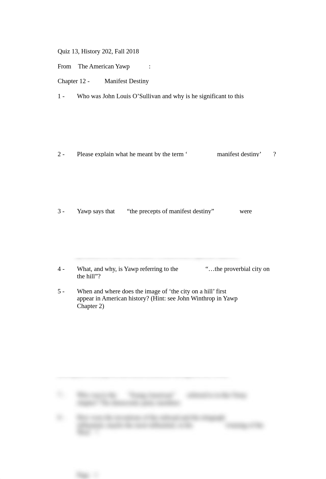 QUIZ 13, THE UNITED STATES TO 1877-1_do655on5yyy_page1