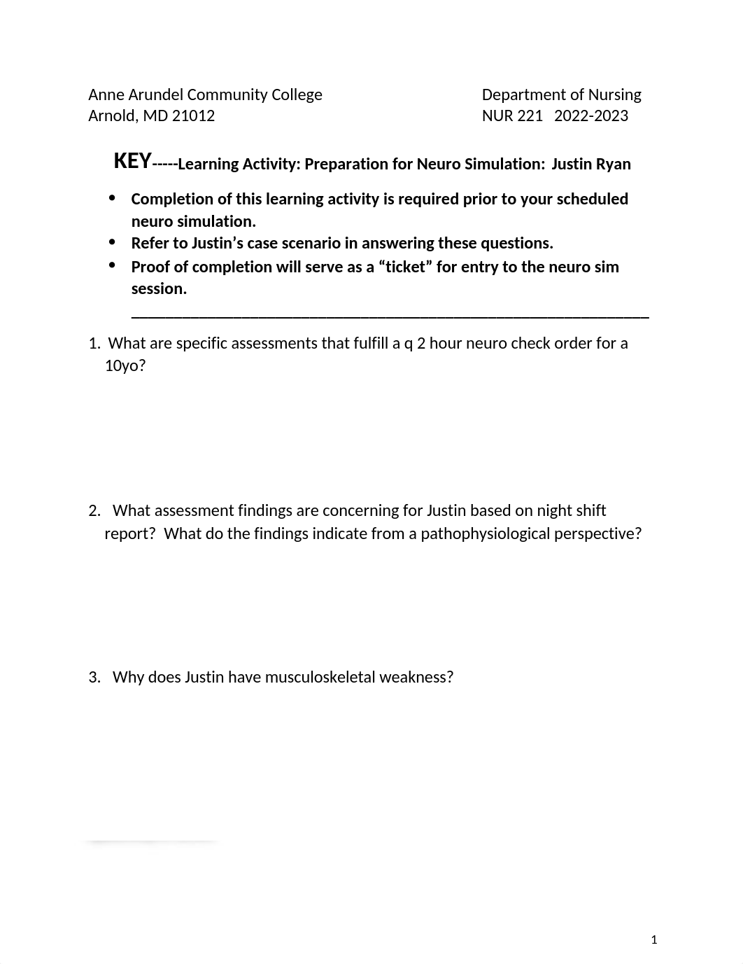 KEY..Neuro Sim Learning Activity 2022-2023 - Copy - Copy.docx_do66ja7x1m9_page1