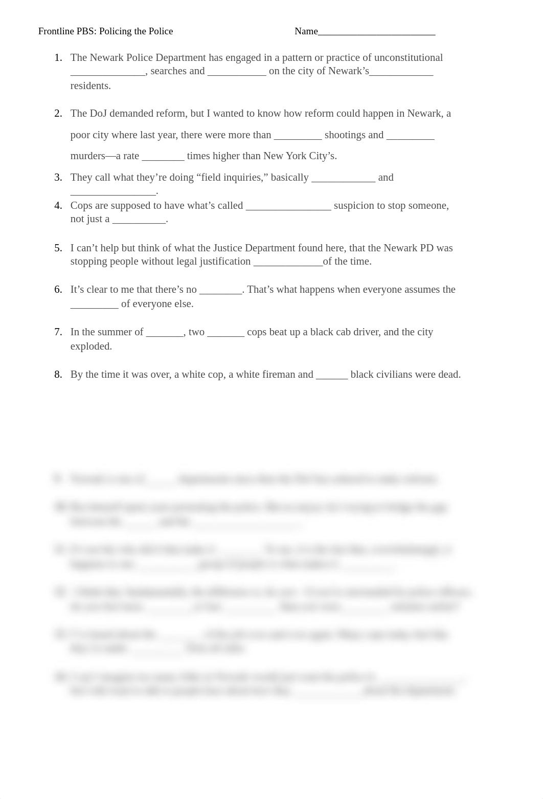 FrontlinePBSPolicingthePoliceDocumentaryQuestions-1.docx_do6t2u5wljz_page1