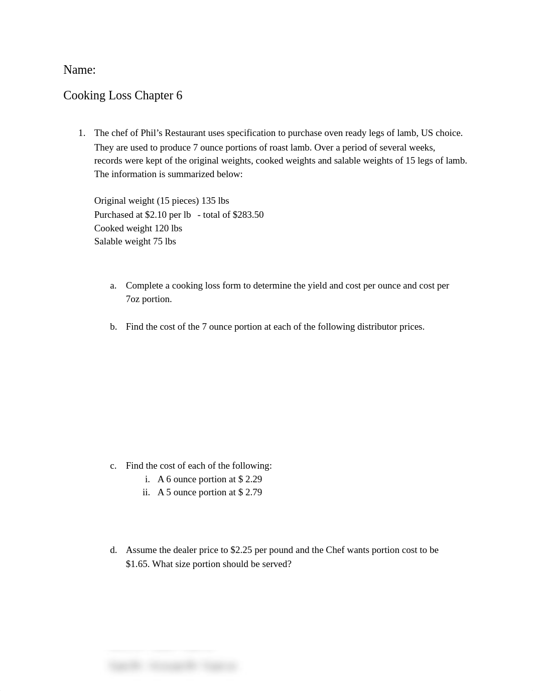 Cooking Loss Chapter 6 Questions Answer Key.docx_do6ypa0faa3_page1