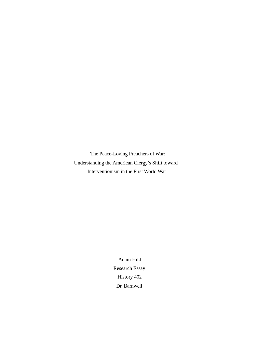 The Peace-Loving Preachers of War  Understanding the American Clergy's Shift toward Interventionism_do6yvitjulw_page1