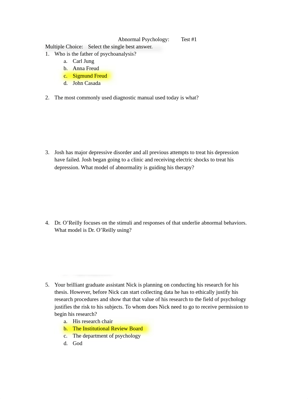 Abnormal Exam 1 Fall 19 with answers highlighted.docx_do7dkmwr7bl_page1