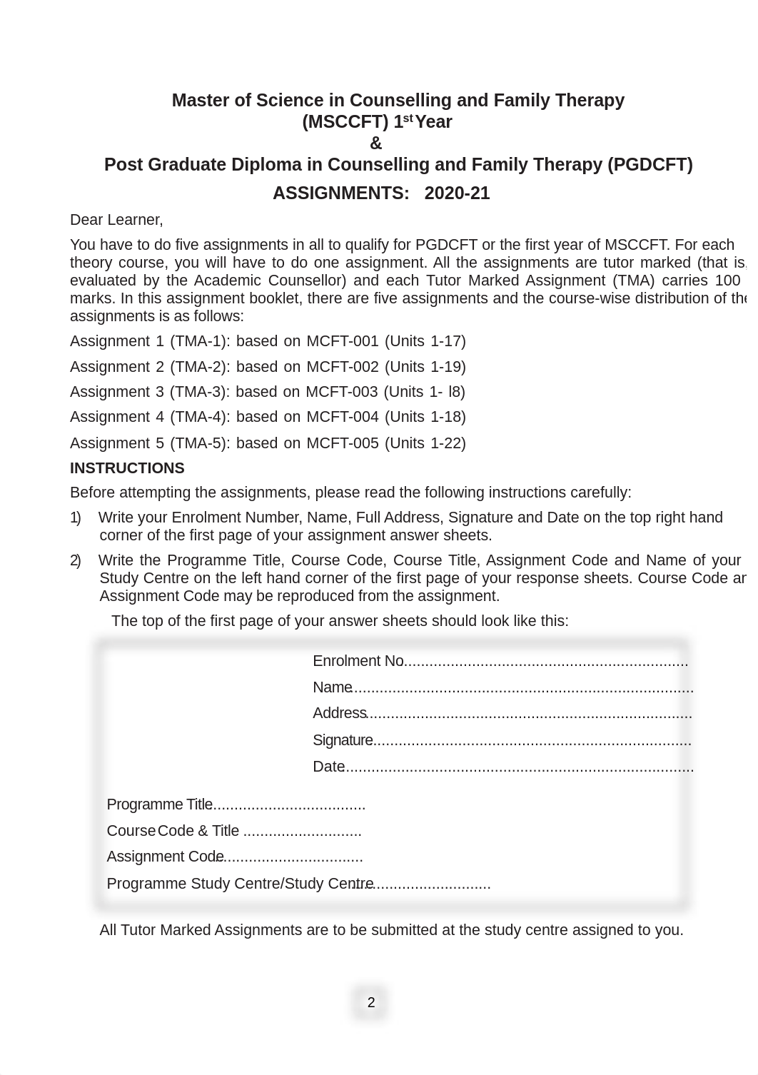 Assignments_July 2020_MSCCFT 1st year and PGDCFT.pdf_do7fk6tnvqp_page2