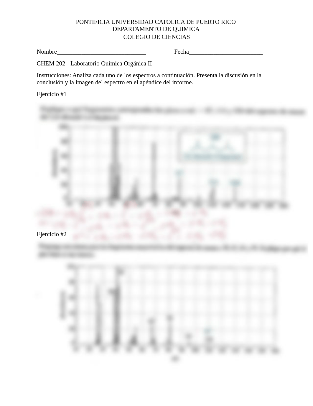 CHEM 202 - Ejercicios para informe Espectrometria de masa (MS) -agosto 2022.docx.pdf_do7tz46ladk_page1