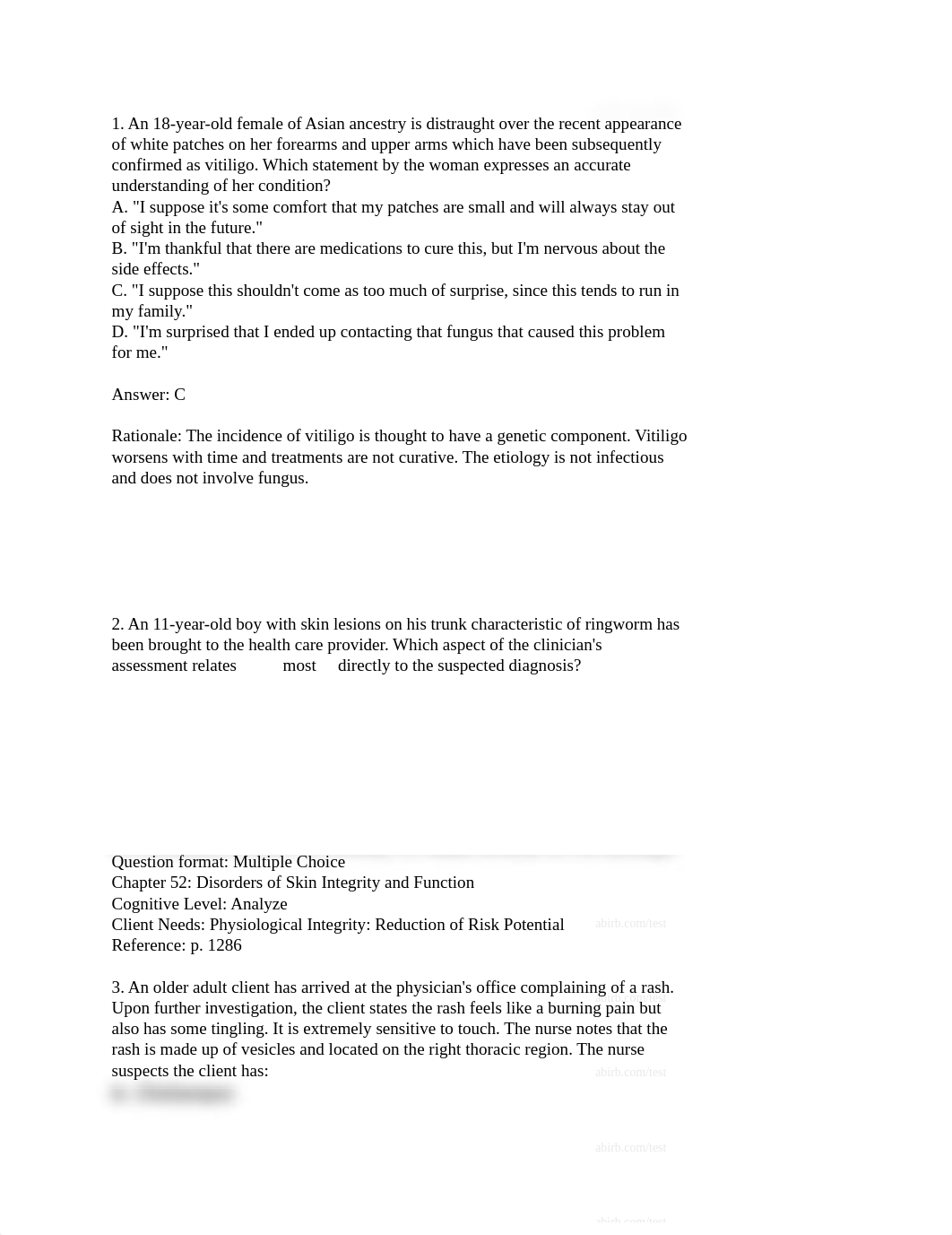 Chapter 52 Nursing Test Bank.pdf_do7vfgvu6wx_page1